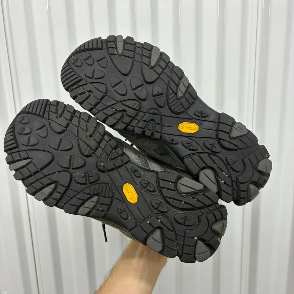 Merrell Moab 3 Waterproof Hiking Shoes Men's Size 12.5 Granite Grey